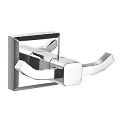 Best deal ✨ Aqualux Goodwood Double Robe Hook Chrome 🧨