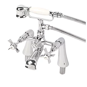 Best Pirce π₯° Swirl Edwardian Deck-Mounted Bath/Shower Mixer Tap π₯° 3 Best Pirce π₯° Swirl Edwardian Deck-Mounted Bath/Shower Mixer Tap π₯°