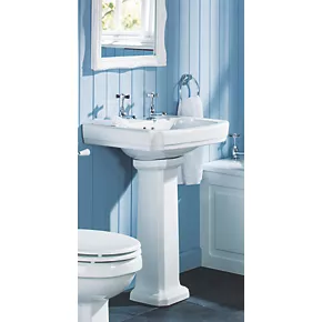 Hot Sale π Swirl Edwardian Basin Pillar Taps π 4 Hot Sale π Swirl Edwardian Basin Pillar Taps π - Image 2