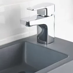 Best deal ❤️ Swirl Swindale Mini Basin Mixer Silver 👏 -Outlet Bathroom Taps Store 157PG A3
