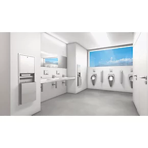 Cheap π Franke Rodan Lockable Double Toilet Roll Holder Stainless Steel π 4 Cheap π Franke Rodan Lockable Double Toilet Roll Holder Stainless Steel π - Image 2