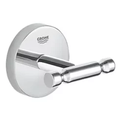 Budget 💯 Grohe BauCosmopolitan Robe Hook Chrome 🧨