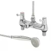 Promo π₯ 1/4 Turn Dual Commercial Lever Bath/Shower Mixer Bathroom Tap Chrome π― 2 Promo π₯ 1/4 Turn Dual Commercial Lever Bath/Shower Mixer Bathroom Tap Chrome π― -Outlet Bathroom Taps Store 25843 P