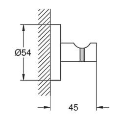 Deals β¨ Grohe Essentials Robe Hook Chrome π― 7 Deals β¨ Grohe Essentials Robe Hook Chrome π― -Outlet Bathroom Taps Store 262JY A2