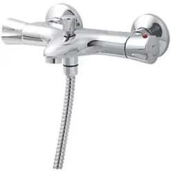 Cheapest 😀 Rize Wall-Mounted Thermostatic Bath/Shower Mixer ⭐