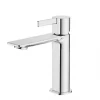 Flash Sale 👍 Ultra Basin Mono Mixer Tap with Clicker Waste Chrome ❤️ -Outlet Bathroom Taps Store 405PG P