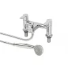 Brand new ✔️ Swirl Elevate Deck-Mounted Dual Lever Bath/Shower Mixer Tap ⭐