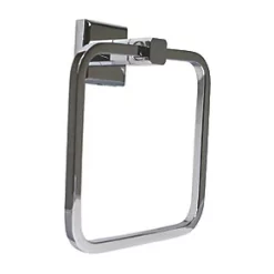 Brand new ⌛ Aqualux Goodwood Towel Ring Chrome 🎉