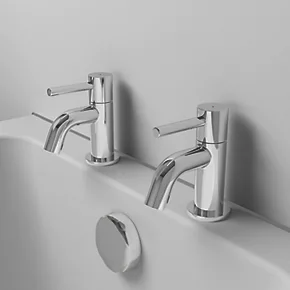 Hot Sale ⌛ Ideal Standard Ceraline Bath Pillar Taps 💯 4 Hot Sale ⌛ Ideal Standard Ceraline Bath Pillar Taps 💯 - Image 2