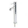 Cheap 💯 Swirl Ola Tall Bathroom Basin Mono Mixer Tap Chrome 😍 -Outlet Bathroom Taps Store 5416G P