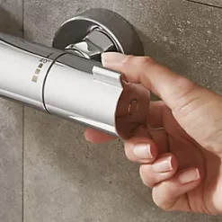 Buy 👏 Hansgrohe MyFox Wall-Mounted Thermostatic Bath Shower Mixer 🔔 7 Buy 👏 Hansgrohe MyFox Wall-Mounted Thermostatic Bath Shower Mixer 🔔 -Outlet Bathroom Taps Store 619VK A2