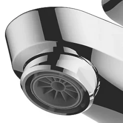 Discount ✔️ Swirl Sheppey Basin Mono Mixer Tap with Clicker Waste Chrome 🎁 -Outlet Bathroom Taps Store 633PG A3