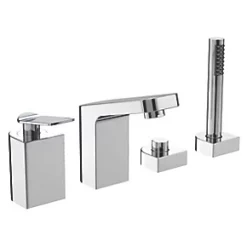 Best Sale 😍 Bristan Alp Deck-Mounted 4-Hole Bath Shower Mixer Tap ⌛