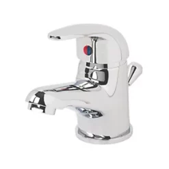Outlet π Swirl Mini Bathroom Basin Mixer Tap with Pop-Up Waste Chrome β