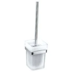 Discount 👏 Aqualux York Toilet Brush Holder Chrome ⌛