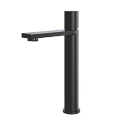Hot Sale ❤️ ETAL Saris High Rise Mono Basin Mixer Tap Matt Black 🎁