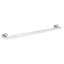 Buy 🤩 Aqualux Sandown Single Towel Bar Chrome 66 x 6 x 9.5cm ⌛