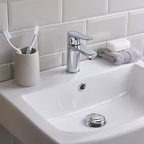 Cheap π Bristan Ertz Basin Mixer with Clicker Waste Chrome π― 4 Cheap π Bristan Ertz Basin Mixer with Clicker Waste Chrome π― - Image 2