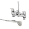 Best reviews of ✔️ Swirl Deck-Mounted Bath Shower Mixer 🎁 -Outlet Bathroom Taps Store 91170 P