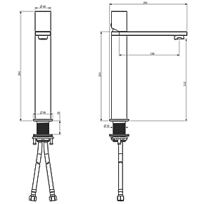 Brand new ✔️ ETAL Saris High Rise Mono Basin Mixer Tap Brushed Brass ⌛ 4 Brand new ✔️ ETAL Saris High Rise Mono Basin Mixer Tap Brushed Brass ⌛ - Image 2