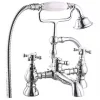Promo 🔔 ETAL Eden Deck-Mounted Bath Shower Mixer Tap 🥰 -Outlet Bathroom Taps Store 962KG P