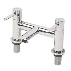 Hot Sale 🌟 Swirl Essential Dual Lever Bath Filler Bathroom Taps ⭐